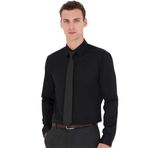 Pierre Cardin 50277147-VR046 Siyah Erkek Gömlek