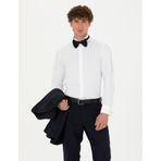 Pierre Cardin 50277752-VR013 Beyaz Smokin Erkek Gömlek