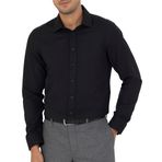 Pierre Cardin 50277784-VR046 Siyah Desenli Erkek Gömlek
