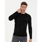 Pierre Cardin 50278028-VR046 Siyah Erkek Kazak