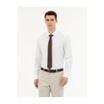 Pierre Cardin 50285562-VR013 Beyaz Erkek Gömlek