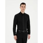 Pierre Cardin 50285562-VR046 Siyah Erkek Gömlek