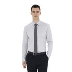 Pierre Cardin 50286102-VR024 Gri Erkek Gömlek
