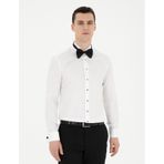 Pierre Cardin 50286244-VR013 Beyaz Erkek Smokin Gömleği