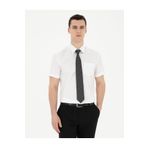 Pierre Cardin 50286403-VR013 Beyaz Erkek Gömlek