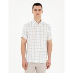 Pierre Cardin 50288567-VR016 Çağla Kısa Kollu Erkek Gömlek