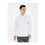 Pierre Cardin 50289388-VR011 Bej Desenli Erkek Gömlek
