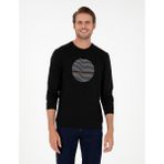 Pierre Cardin 50290634-VR046 Siyah Erkek Sweatshirt
