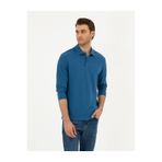 Pierre Cardin 50294438-VR059 Açık Lacivert Erkek Sweatshirt