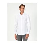 Pierre Cardin 50294732-VR013 Beyaz Slim Fit Uzun Kollu Erkek Gömlek
