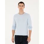 Pierre Cardin 50296575-VR003 Açık Mavi Erkek Kazak