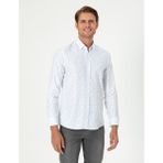 Pierre Cardin 50298170-VR036 Mavi Slim Fit Uzun Kollu Erkek Gömlek