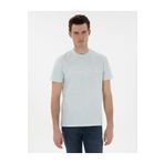 Pierre Cardin 50302567-VR048 Su Yeşili Slim Fit Erkek T-shirt
