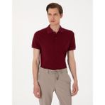 Pierre Cardin 50306448-VR014 Bordo Erkek T-shirt