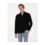 Pierre Cardin 50314044-VR046 Siyah Erkek Sweatshirt