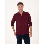 Pierre Cardin 50314046-VR014 Bordo Erkek Sweatshirt