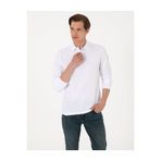Pierre Cardin 50314048-VR013 Beyaz Erkek Sweatshirt