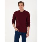Pierre Cardin 50315021-VR014 Bordo Erkek Sweatshirt