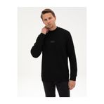 Pierre Cardin 50316633-VR046 Siyah Regular Fit Erkek Sweatshirt