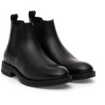 Pierre Cardin 50318852-VR046 Erkek Siyah Deri Kauçuk Taban Chelsea Bot
