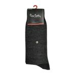Pierre Cardin 504 Punto Siyah Lambswool Erkek Çorap