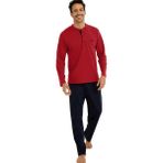 Pierre Cardin 5560 Bordo 5'li Penye Ropdöşambır Damat Pijama Set