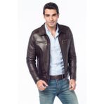Pierre Cardin 56 Bordo Deri Erkek Mont
