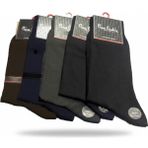 Pierre Cardin 5'li Karışık Renk Bambu Erkek Çorap Seti - 40-44 Beden Çeyizlik Sağlıklı Çorap - Standart - Renkli