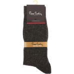 Pierre Cardin 600 Erkek Yün Bambu Çorap - Standart - Gri