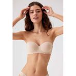 Pierre Cardin 6022 Siyah Desteksiz Strablez Sütyen