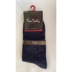 Pierre Cardin 6'lı Erkek Bambu Yarım Çorap (Lacivert) - 44