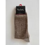 Pierre Cardin 6'lı Erkek Punto Desen Lambswool Yün Çorap - 44 - Sütlü Kahve