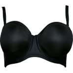 Pierre Cardin 7031 Emeline Balenli Straplez Toparlayıcı Sütyen - Siyah - 80D
