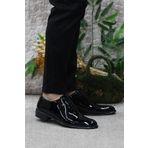 Pierre Cardin 7059 Siyah Rugan Erkek Klasik Ayakkabı