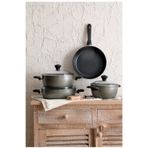 Pierre Cardin 71301094 Diamond Cook Granit 7 Parça Gri Tencere Seti