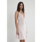 Pierre Cardin 840 Kadife Gecelik - Pudra - XL