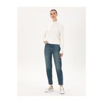 Pierre Cardin Açık Mavi Mom High Waist Fit Jean Pantolon 50293908-VR003