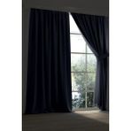 Pierre Cardin Antrasit Black Out Fon Perde 200 x 200 cm Polyester Kumaş Düz Desen Orta Kalınlık