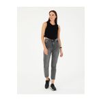 Pierre Cardin Antrasit Mom High Waist Fit Jean Pantolon 50284091-vr006