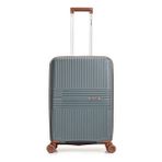 Pierre Cardin Antrasit Trolley 60 cm Orta Boy Valiz Dayanıklı Ergonomik Tasarım - Gri