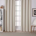 Pierre Cardin Atlas Saten Güneşlik Perde Krem - 150 x 220 cm
