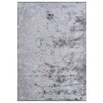 Pierre Cardin Azur UZ02A Gri Buz Mavi Pamuk Akrilik Yumuşak Dokulu Modern Kilim Halı GRİ MAVİ 100 x 200