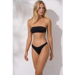 Pierre Cardin Bandaj Straplez Bikini Takım Siyah 241274