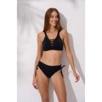 Pierre Cardin Bantlı Toparlayıcı Bikini Takım Siyah 241261 - 38