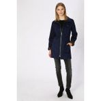Pierre Cardin Bayan Suni Deri Ceket - Lacivert