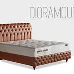 Pierre Cardin Bedding Dioramour 180x200 cm Yatak-Baza-Başlık Set