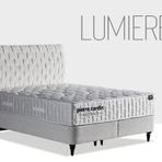 Pierre Cardin Bedding Lumiere 180x200 cm Yatak-Baza-Başlık Set