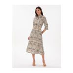 Pierre Cardin Bej A Kesim Dokuma Etek 50301198-VR011