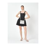 Pierre Cardin Beyaz Gri Kadın Çapraz Omuz Çantası 05PO25Y2009