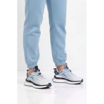 Pierre Cardin Beyaz Mavi Fileli Hafif Esnek Hafızalı Taban Unisex Spor Ayakkabı Pcı-10106 G